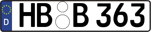 HB-B363
