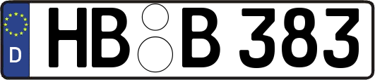 HB-B383