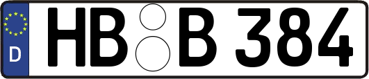 HB-B384