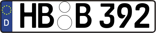 HB-B392