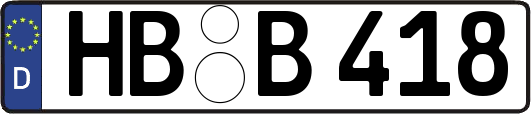 HB-B418