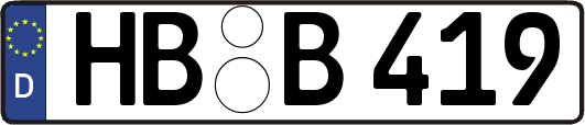 HB-B419