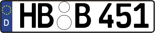 HB-B451