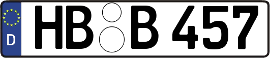 HB-B457