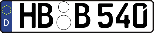 HB-B540