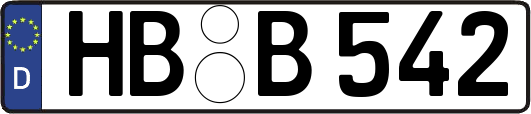HB-B542