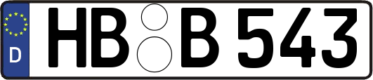 HB-B543