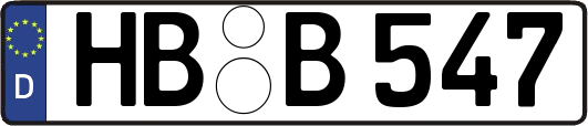 HB-B547