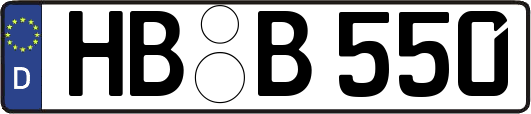 HB-B550