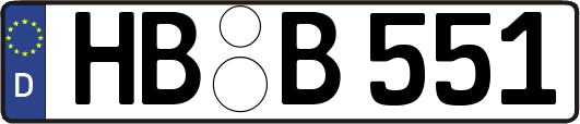 HB-B551