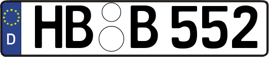 HB-B552
