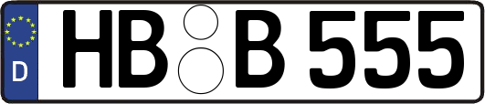 HB-B555