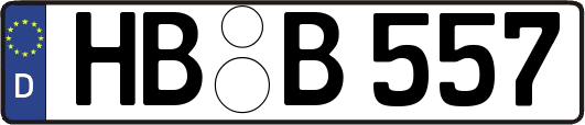 HB-B557