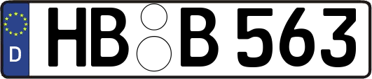 HB-B563