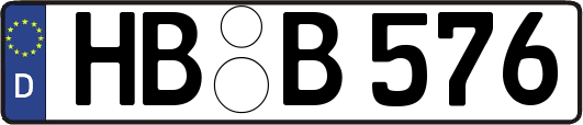 HB-B576
