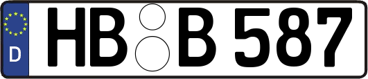 HB-B587