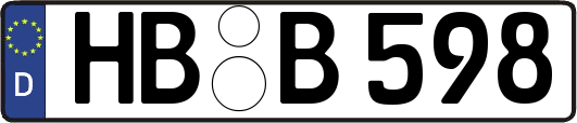 HB-B598