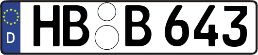 HB-B643