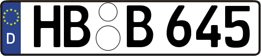 HB-B645
