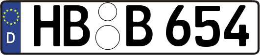 HB-B654