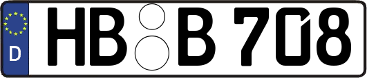 HB-B708