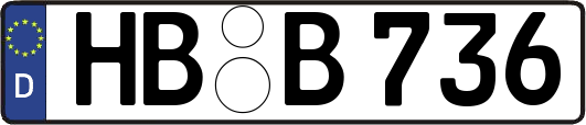 HB-B736