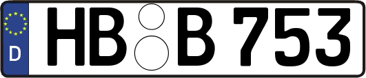 HB-B753