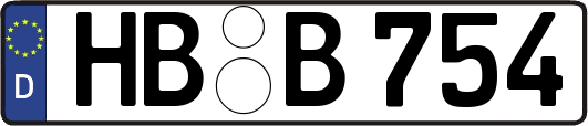 HB-B754