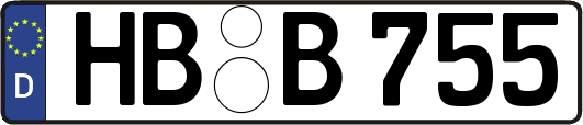 HB-B755