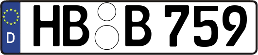 HB-B759