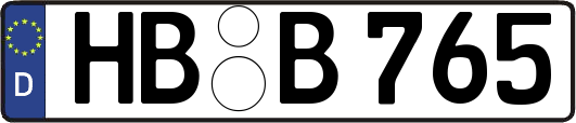 HB-B765