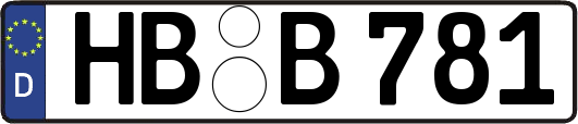 HB-B781
