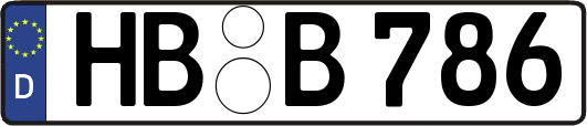 HB-B786