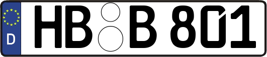 HB-B801