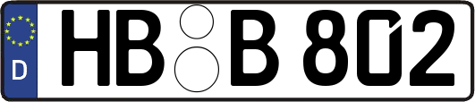 HB-B802