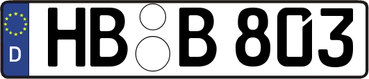 HB-B803