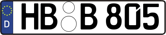 HB-B805