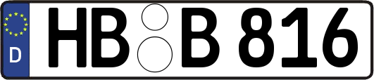 HB-B816