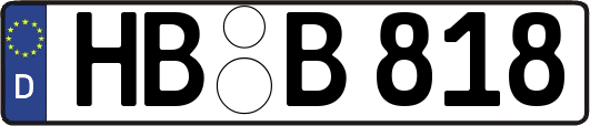 HB-B818