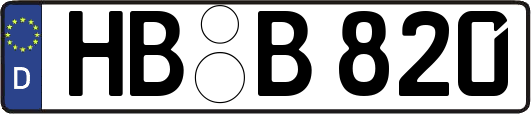 HB-B820