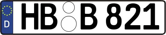 HB-B821
