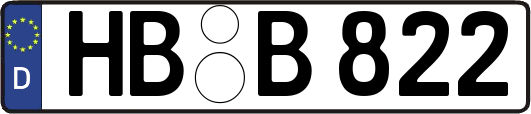 HB-B822