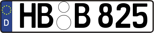 HB-B825