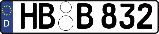 HB-B832