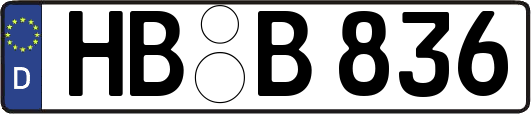 HB-B836