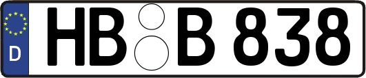 HB-B838