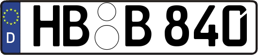 HB-B840