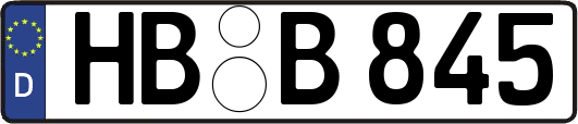 HB-B845