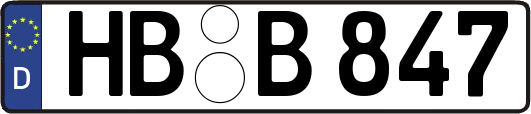 HB-B847