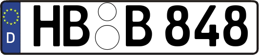 HB-B848